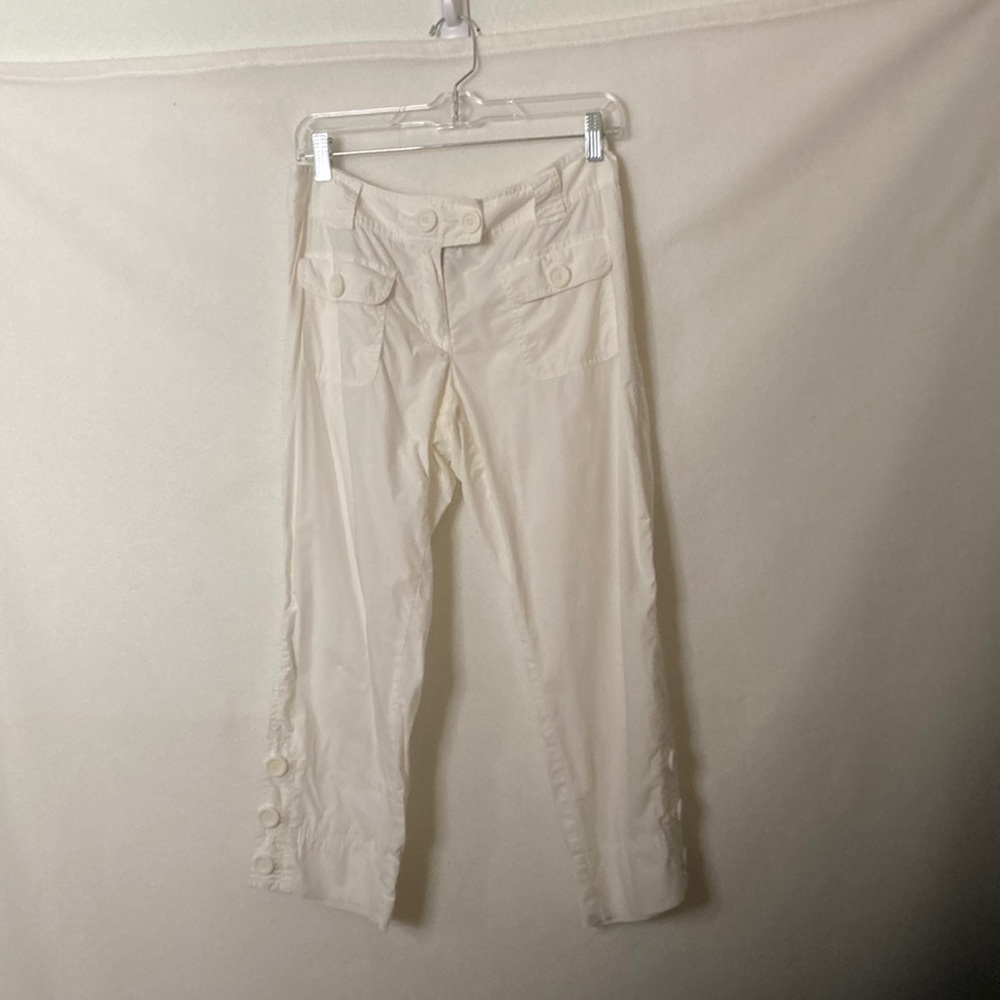 INC petite size 6 white capris. - Picture 1 of 10